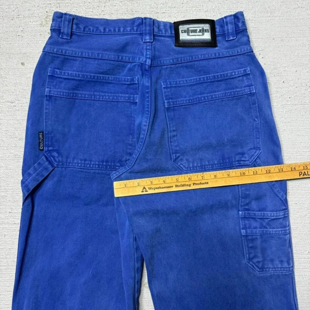 Vintage Y2k Culture Jeans Carpenter Denim Wide‎ Leg Pants Size 32 x 32
